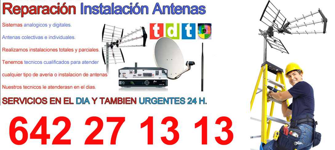 Instalación Antena TDT en Táliga